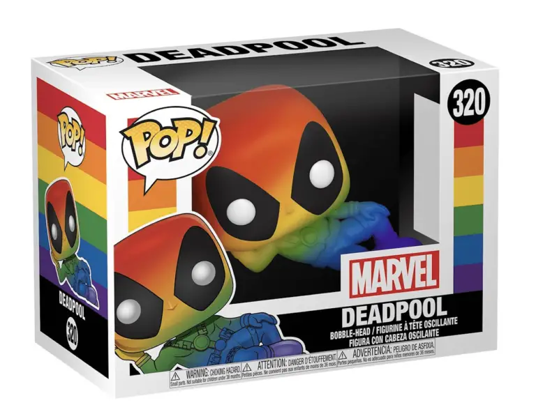 gay pride deadpool funko