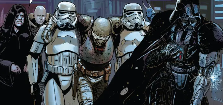 Vader and the Emperor in Darth Vader #12