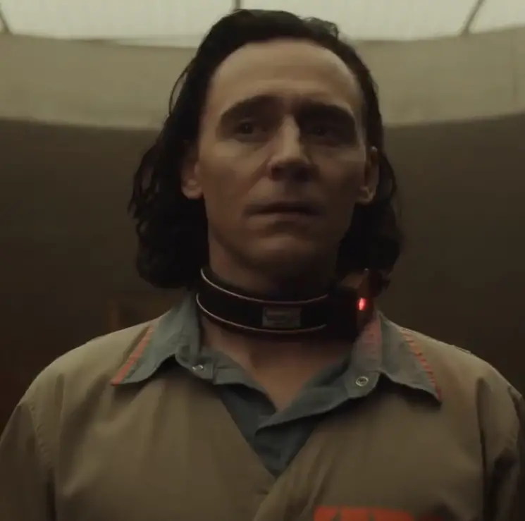 Loki in TVA Collar