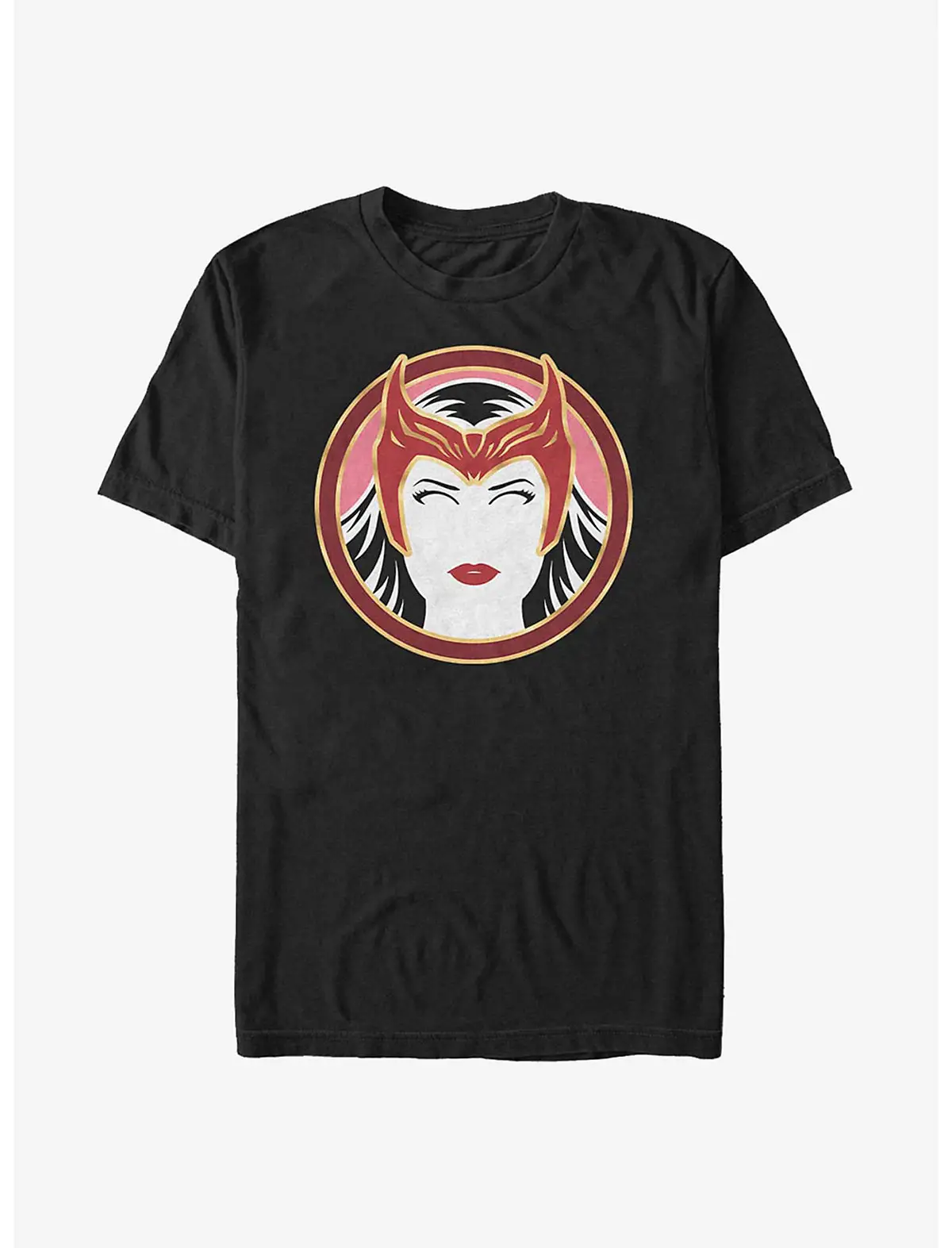 Marvel WandaVision Scarlet Witch Outline T-Shirt