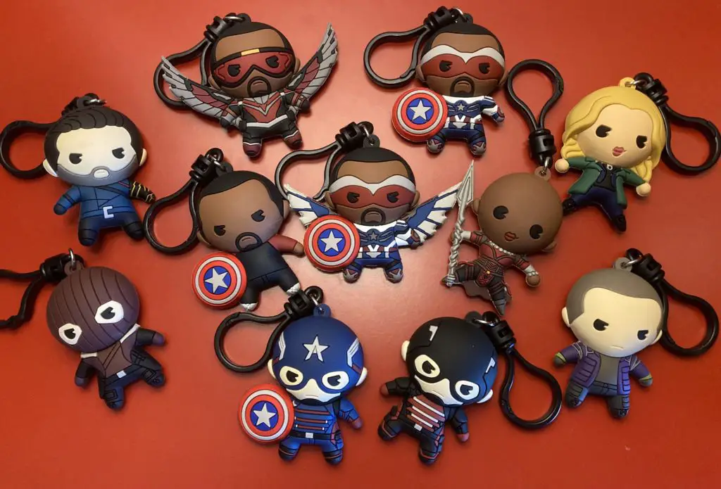 falcon and the winter soldier mystery keychain