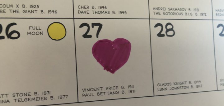 Paul Bettany's Birthdy Heart