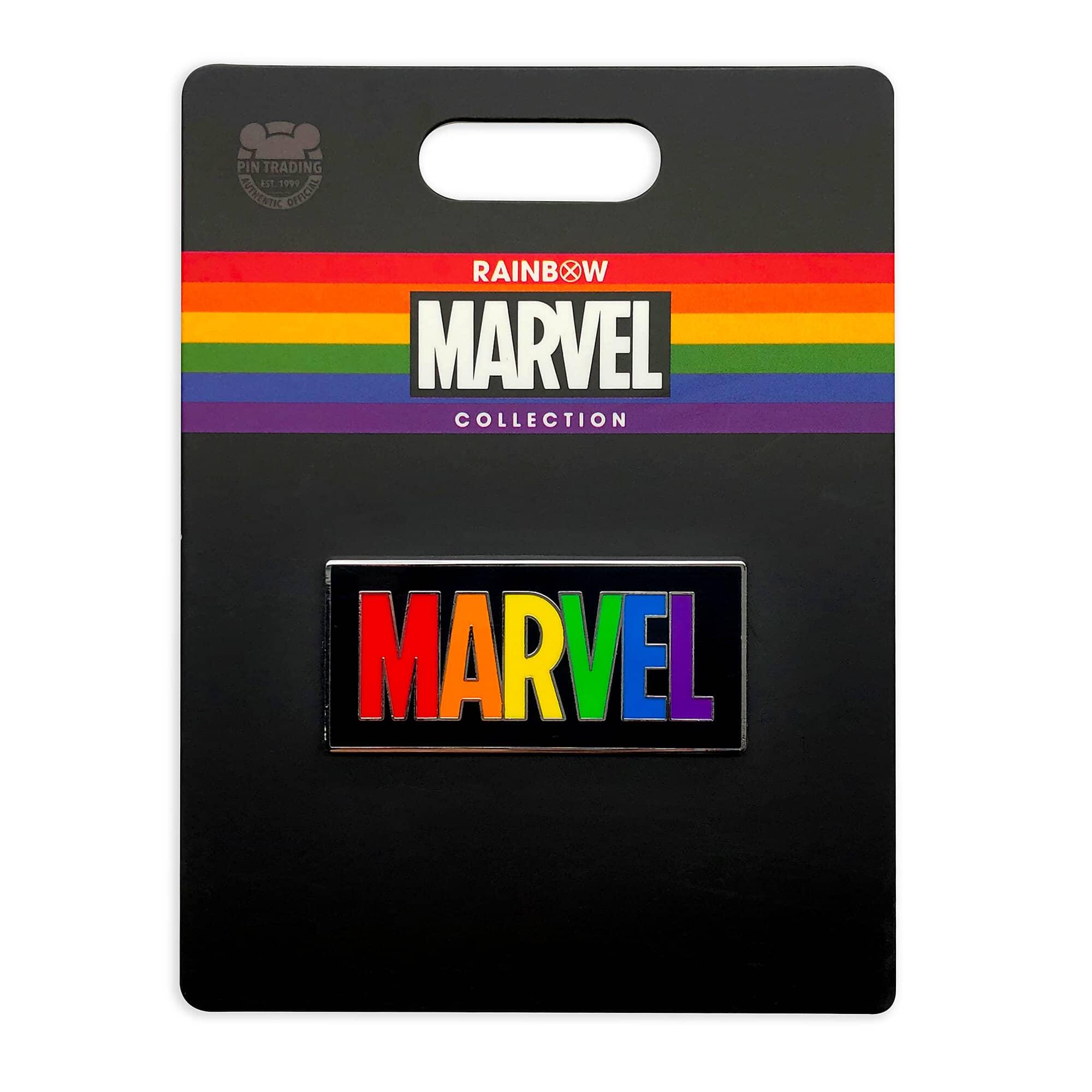 Rainbow Marvel Pin