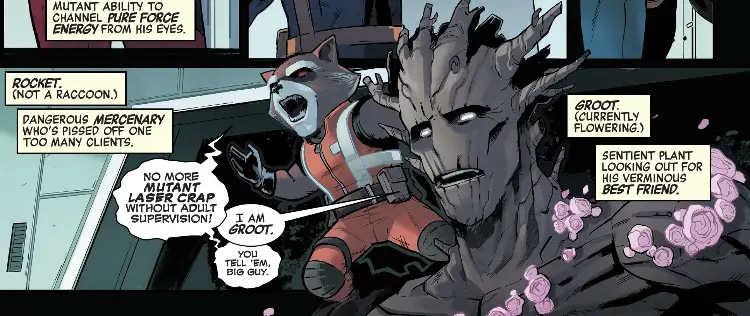 Rocket and Groot in Starjammers #1