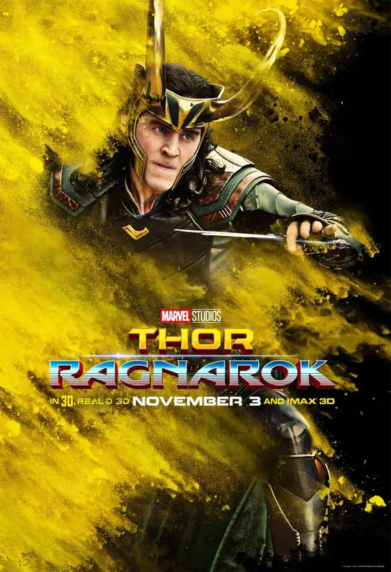 Thor Ragnarok Loki Poster