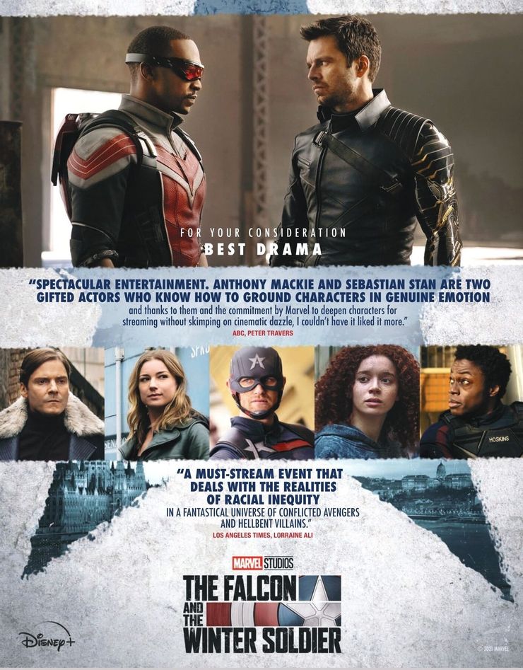 The Falcon and the Winter Soldier For Your Consideration Poster