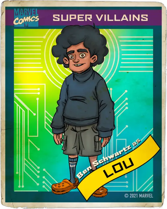 Lou Trading Card