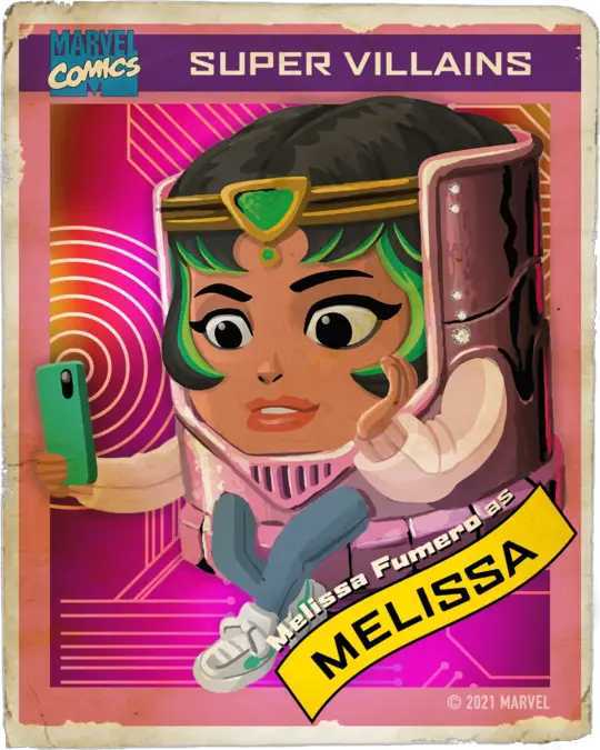 Melissa Trading Card