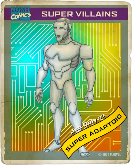 Super Adaptoid Trading Card