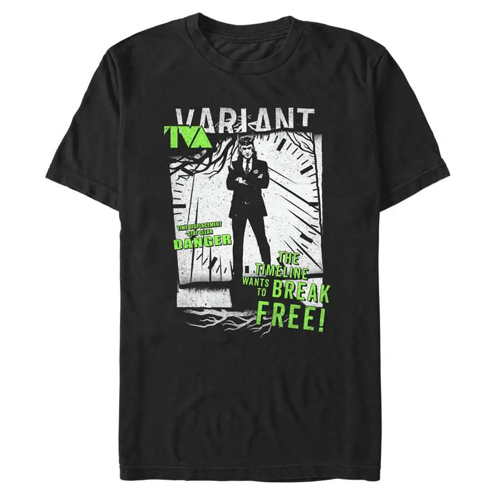 Marvel Loki TVA Displacement T-Shirt