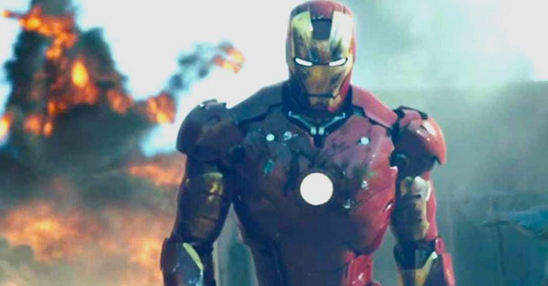 Iron Man Damaged Armor