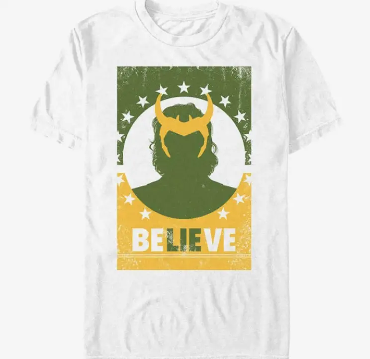 Marvel Loki BeLIEve Poster V1 T-Shirt 