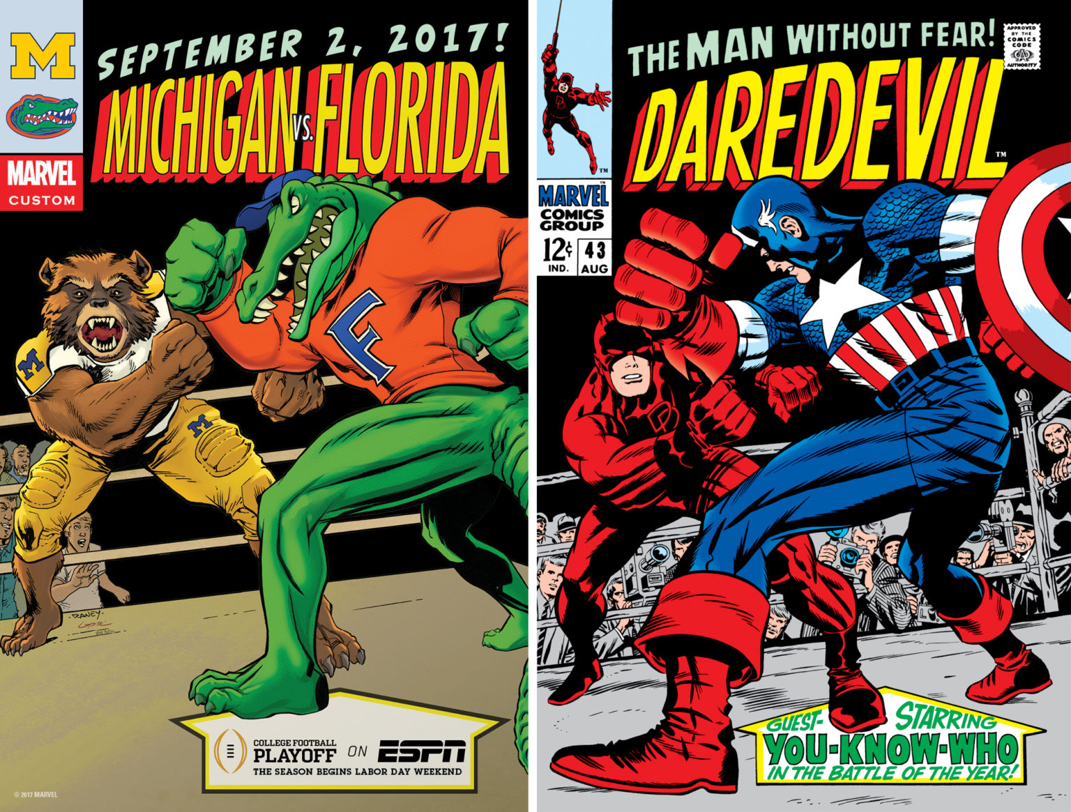 7 Marvel + ESPN TeamUps That'll Make You Riverdance