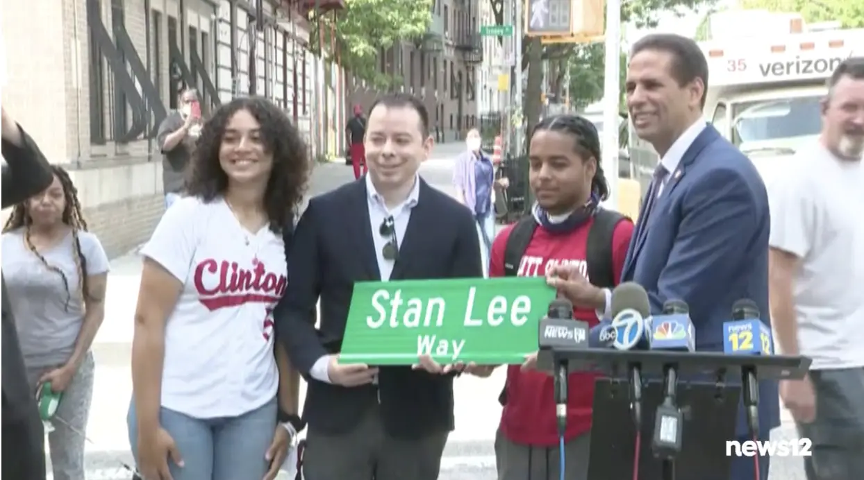 Stan Lee Honored With Street in the Bronx