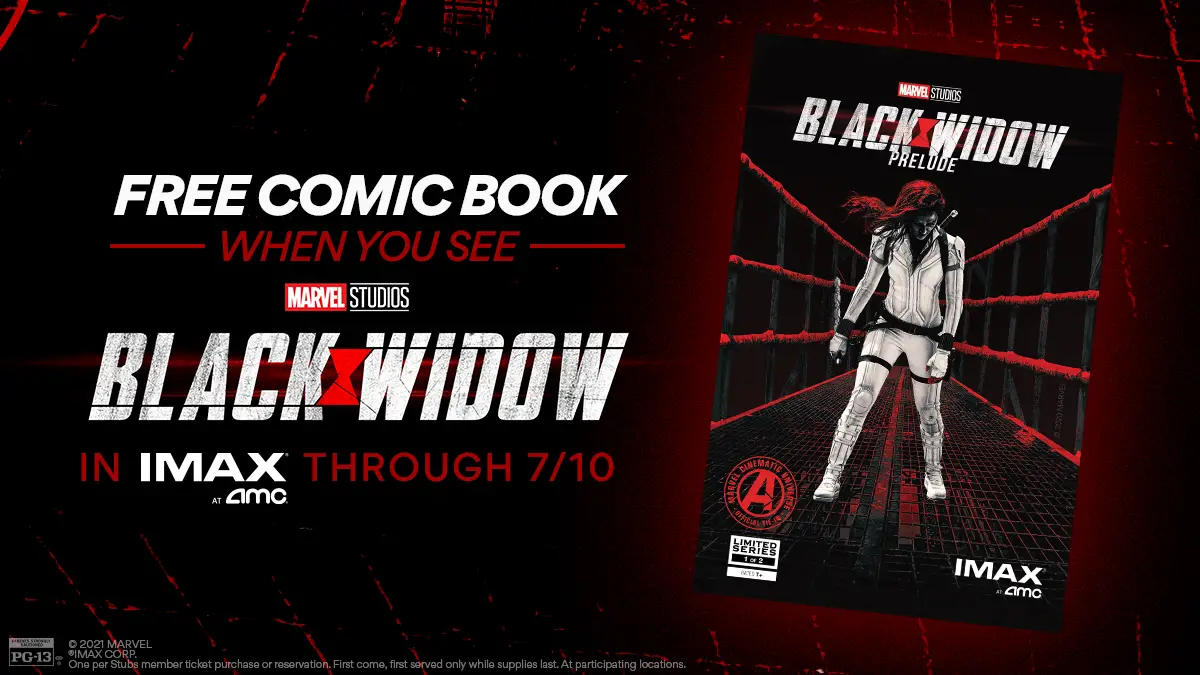 Free Black Widow Comic At Amc Imax Theaters - Marvelblogcom