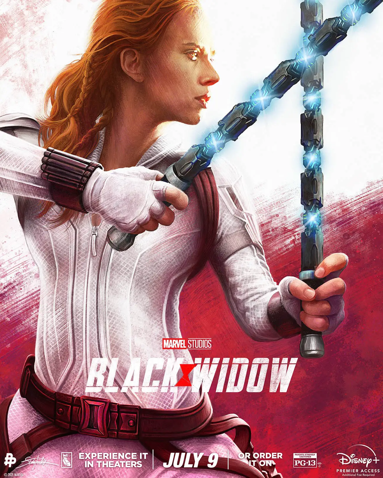 Black Widow Poster SzarkaArt