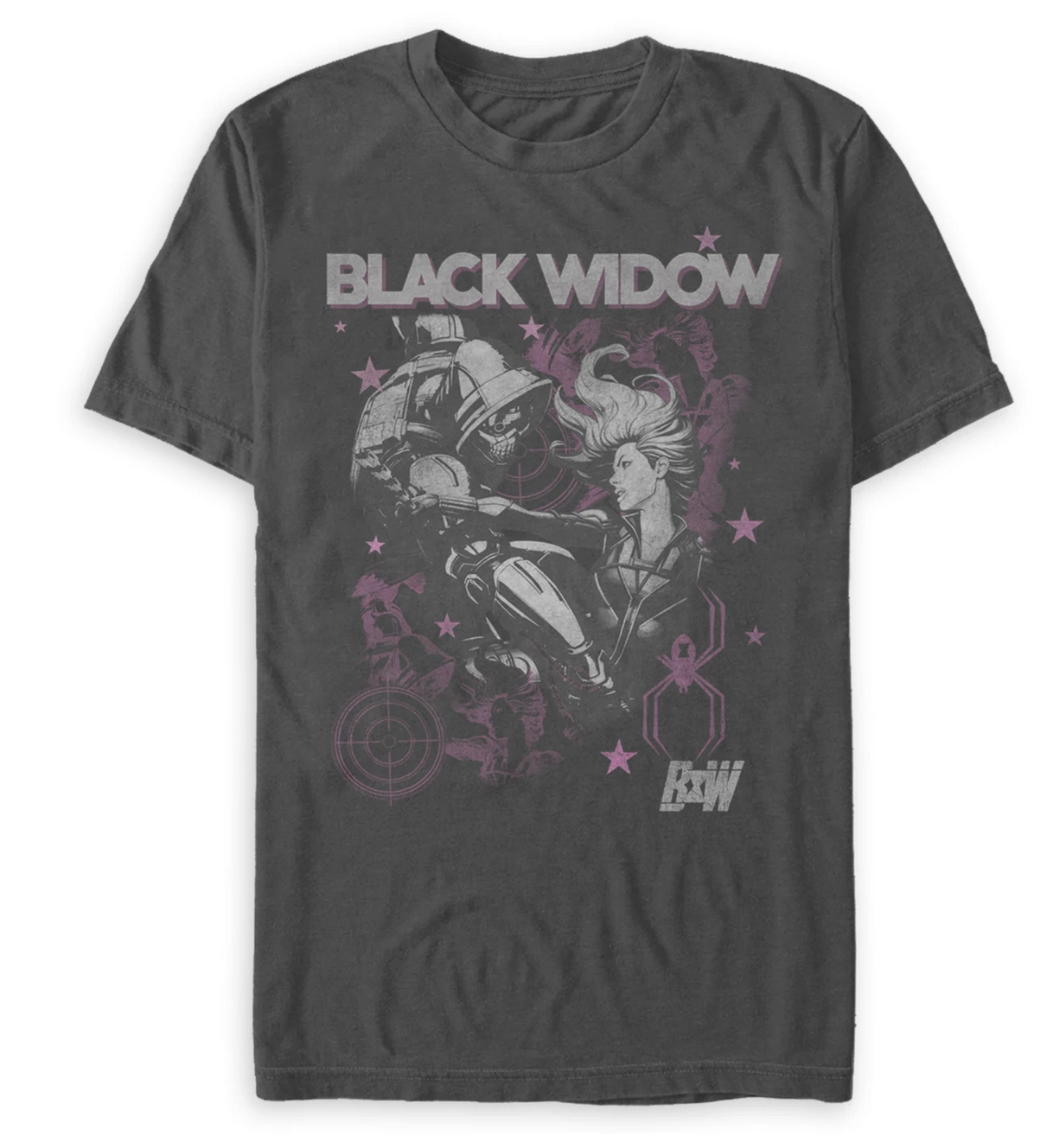 Black Widow and Taskmaster T-Shirt for Adults