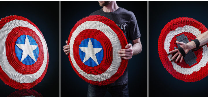 Bricker Build Captain America Shield