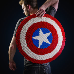 Bricker Builds Captain America's Shield (instructions)