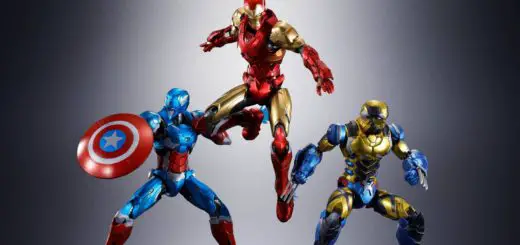 Iron Man, Captain America, and Wolverine (TECH-ON AVENGERS)