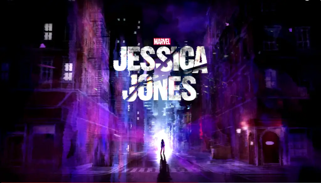 Jessica Jones promo art purple