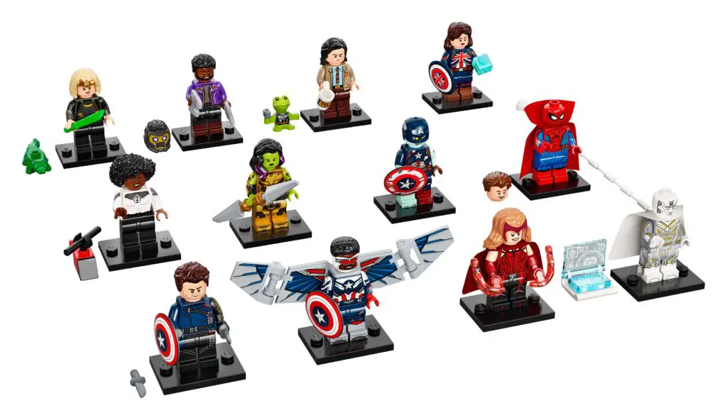 Lego minifigures marvel 2021 когда выйдет