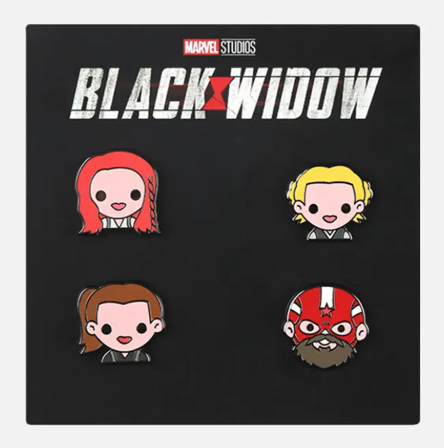 Marvel Studios' Black Widow Emoji Pin Set - Member Exclusive