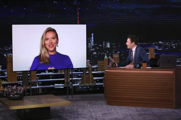 Scarlett Johansson Jimmy Fallon Tonight Show