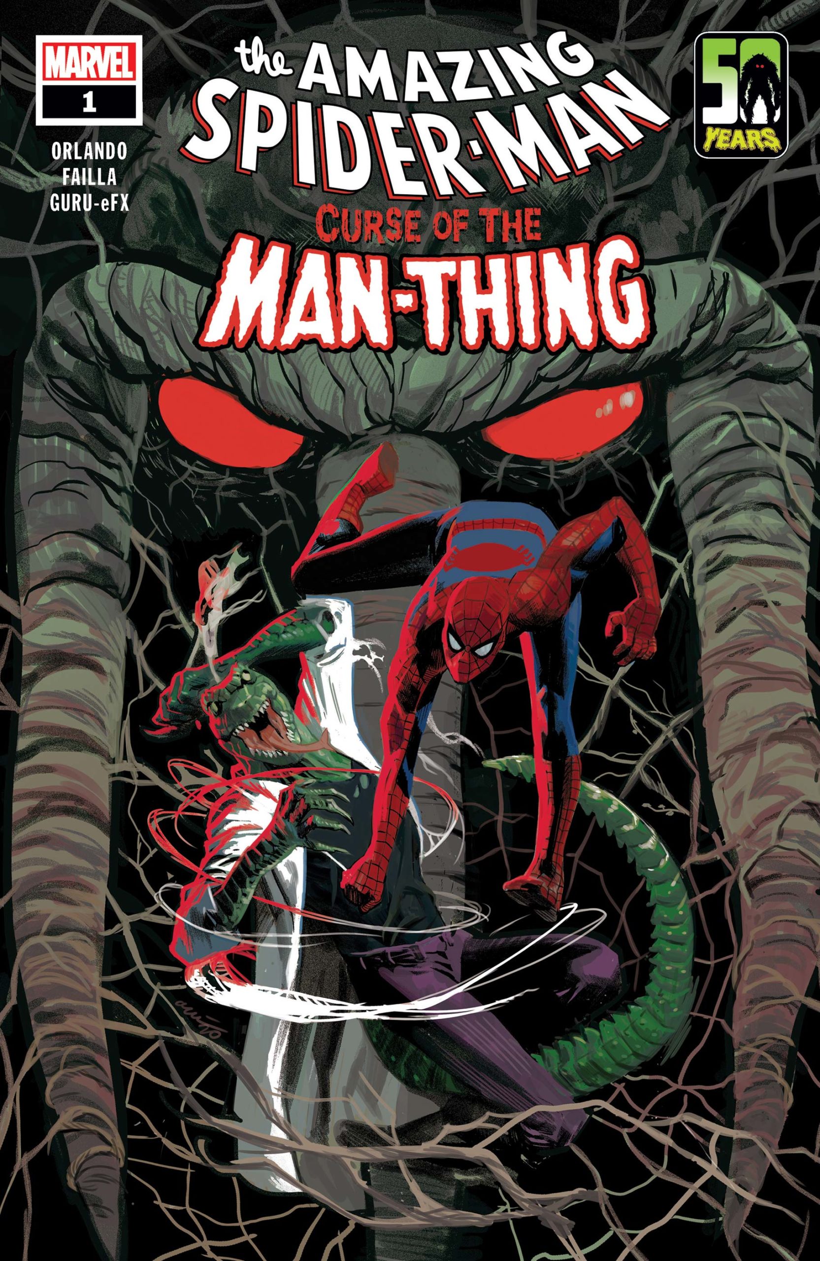 Spider-Man- Curse Of The Man-Thing (2021) #1