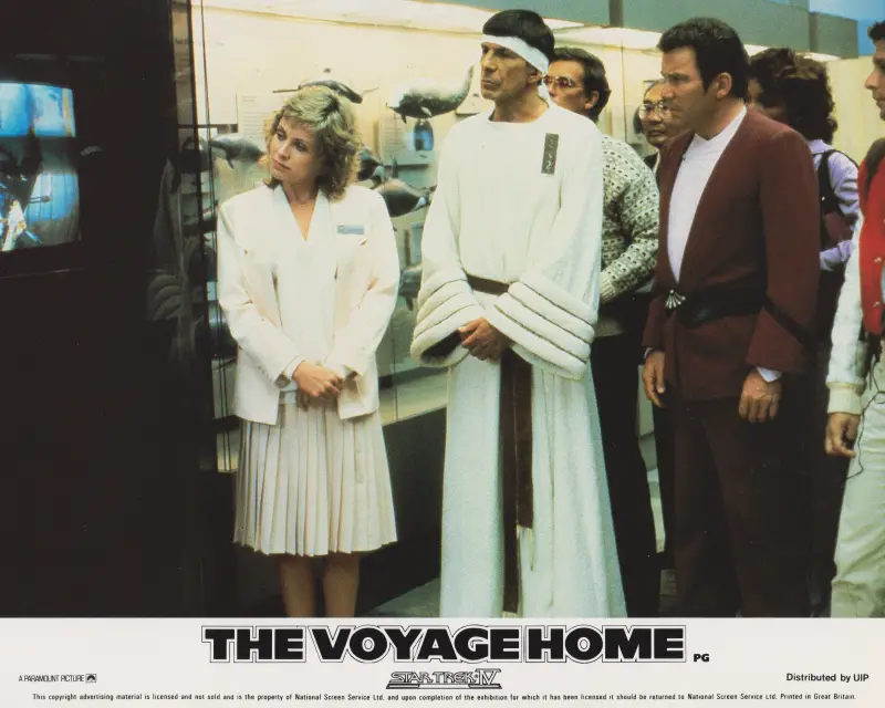 Star Trek IV: The-Voyage Home 1986 UK Lobby Card