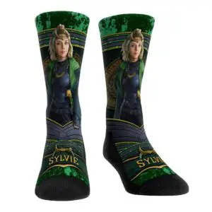 Sylvie Hero Pose socks