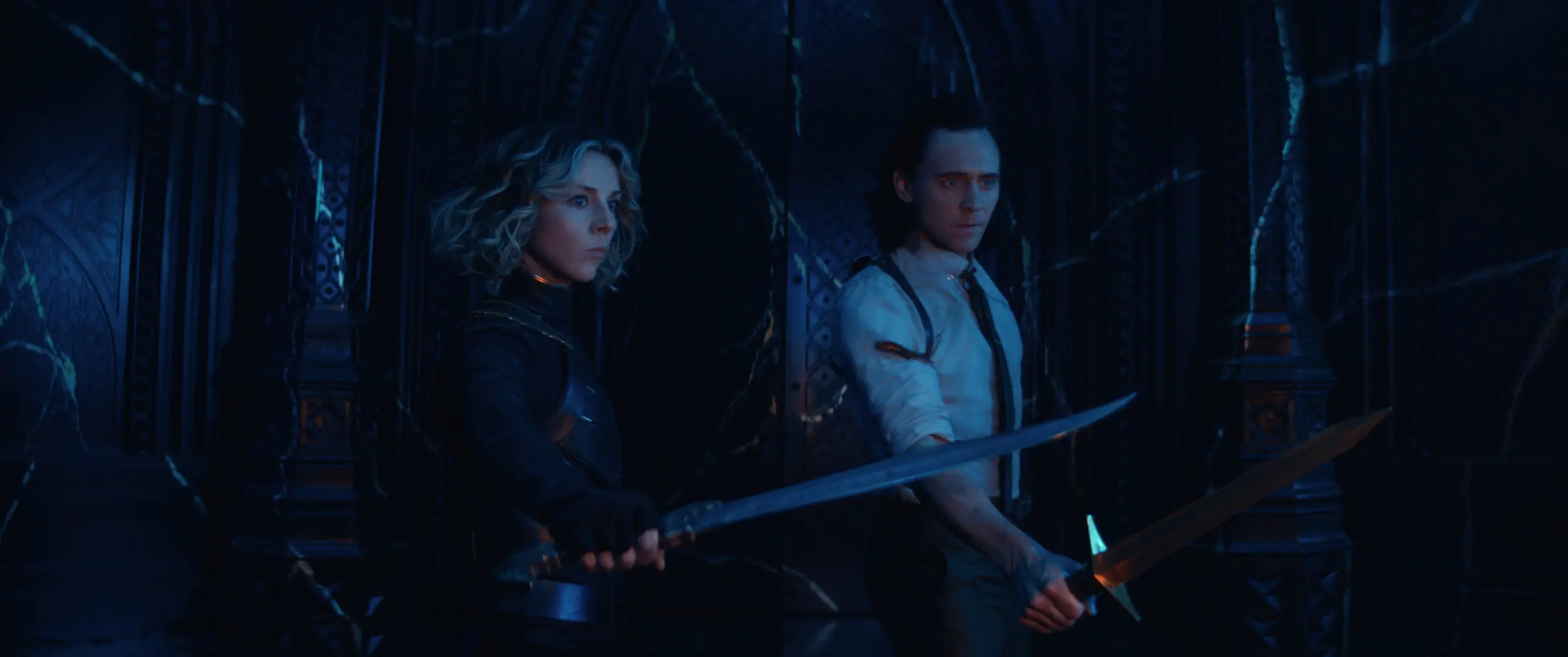 Loki and Sylvie enter the Citadel