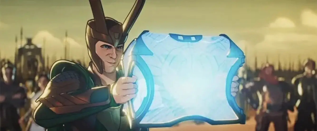 Loki uses frost giant weapon Disney+