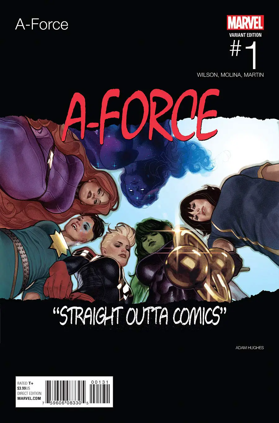 A-Force Straight Outta Comics Variant