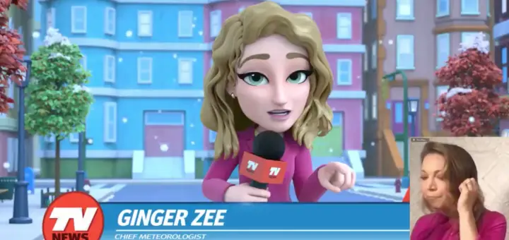 Ginger Zee on Spidey and His Amazing Friends