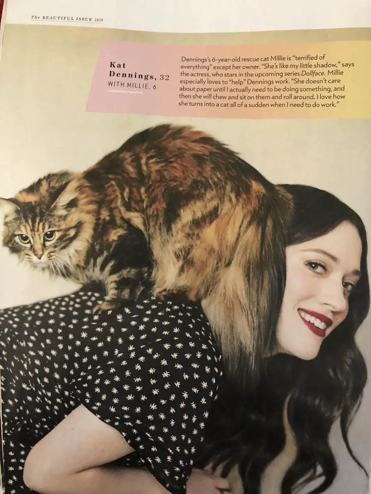 Kat Dennings and Millie