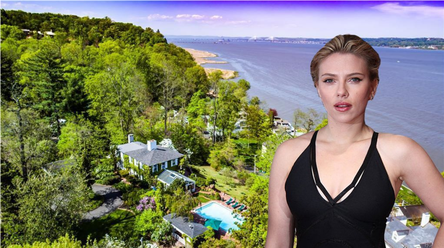 Scarlett Johansson scoops up $4M ivy-clad house in secluded Snedens Landing 6sqft