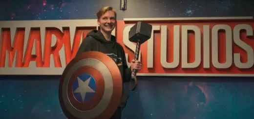 Black Widow Sound Editing MAW Seth Holding Thor's Hammer