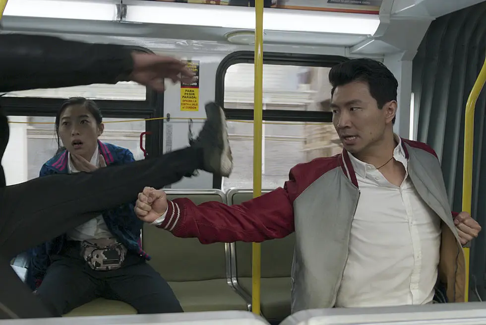 Shang-Chi Bus Fight