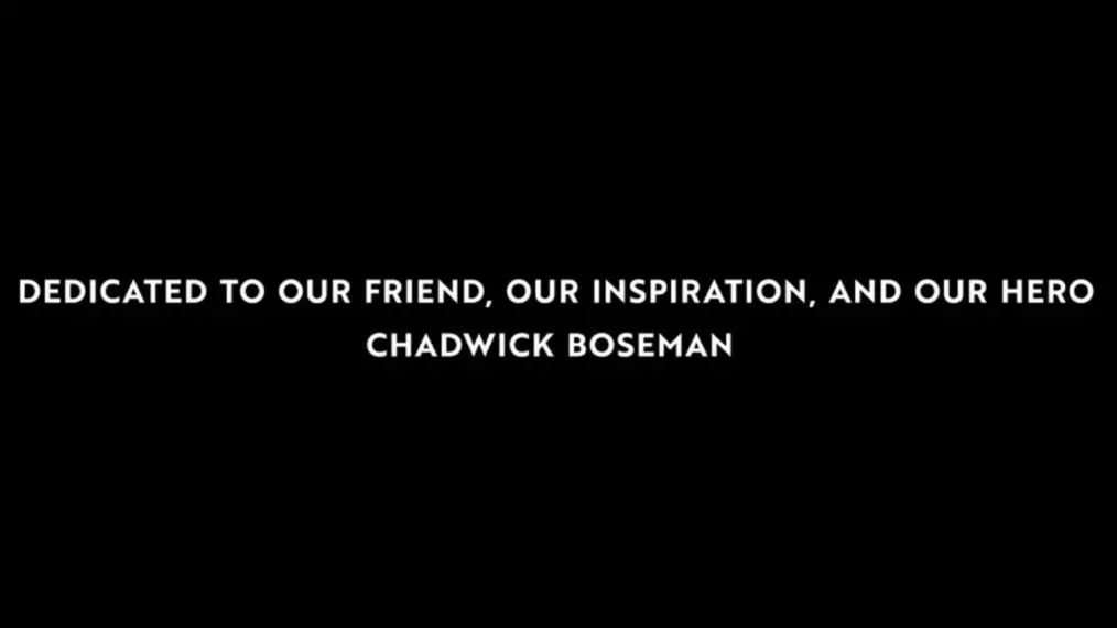 Chadwick Boseman dedication What If