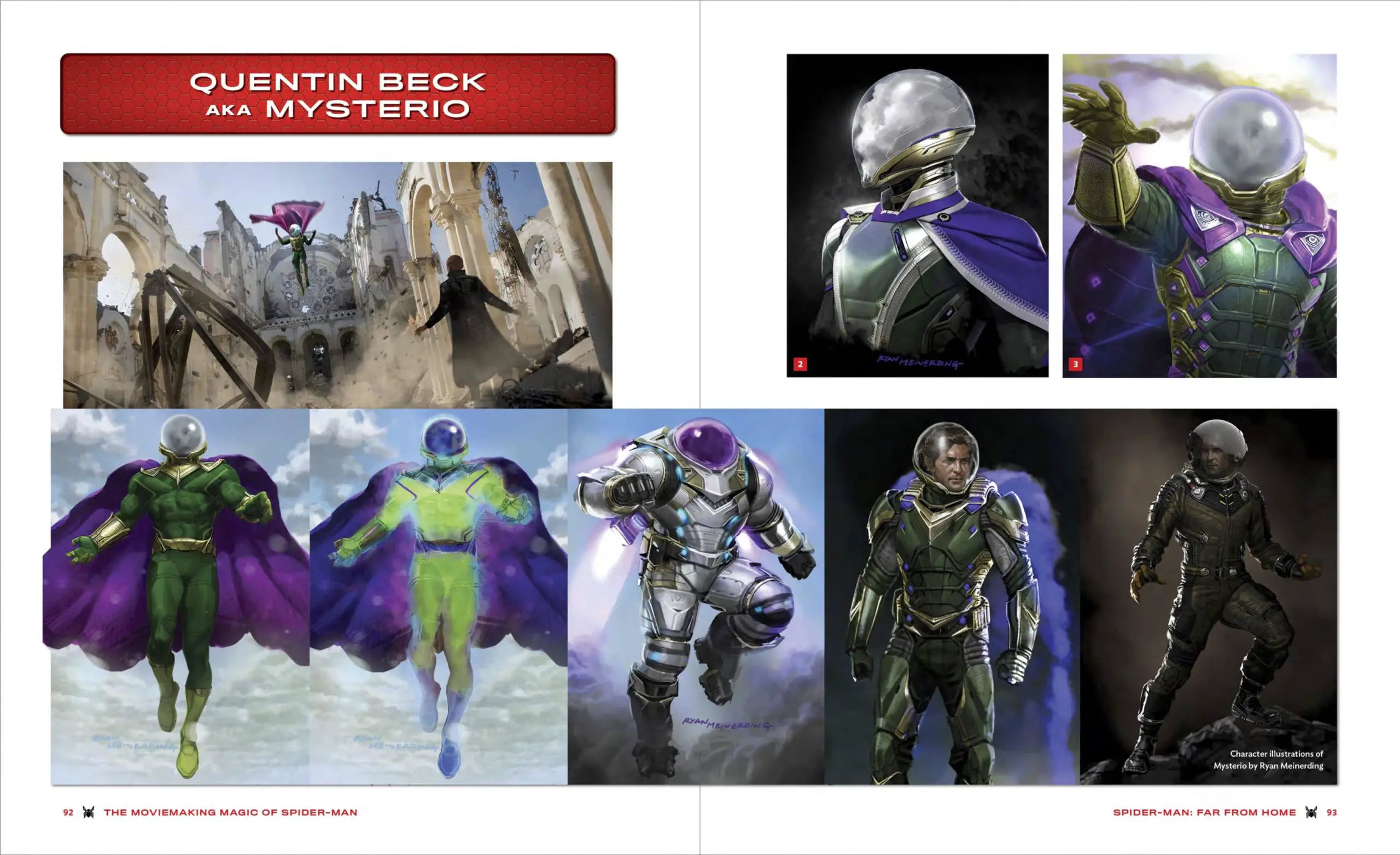 Mysterio in The Moviemaking Magic of Marvel Studios: Spider-Man 