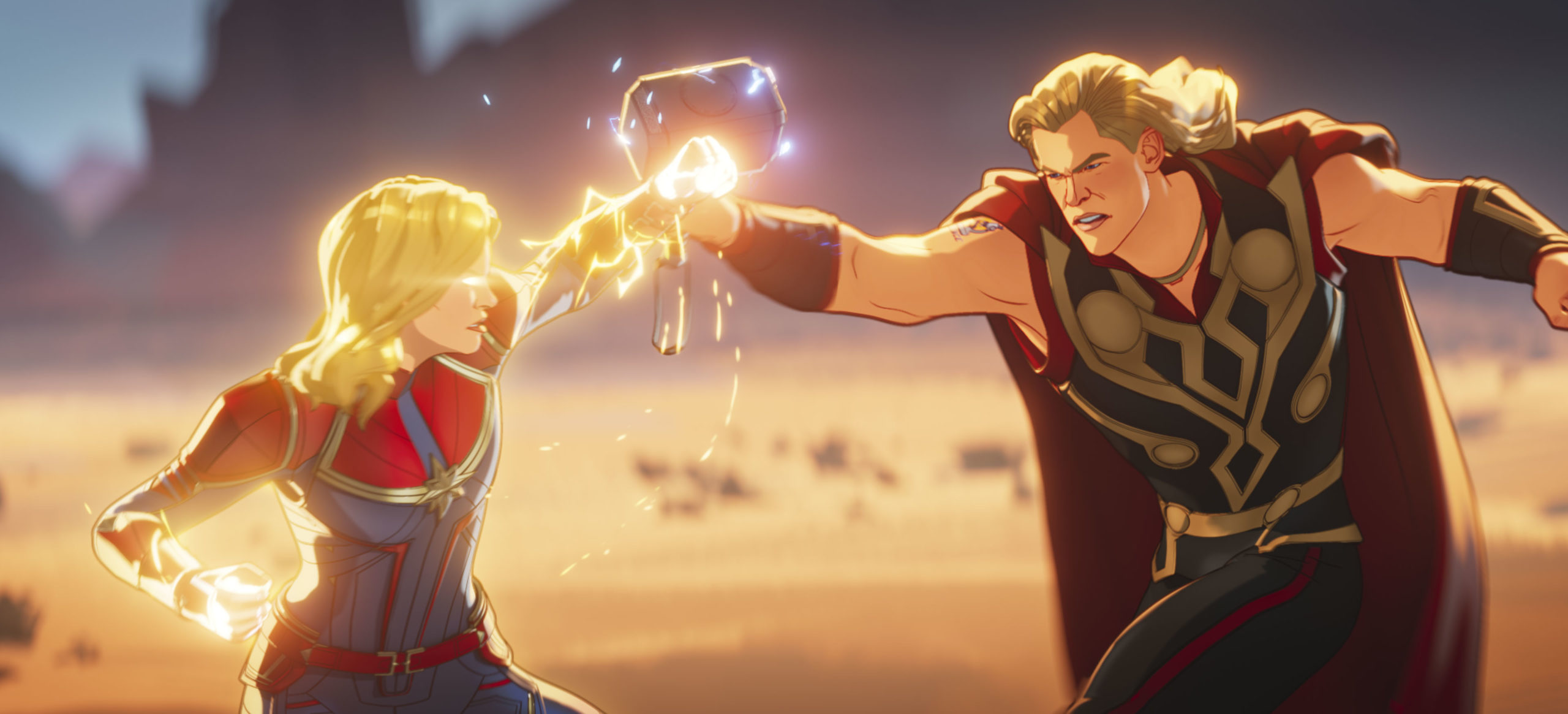 Thor vs Captain Marvel