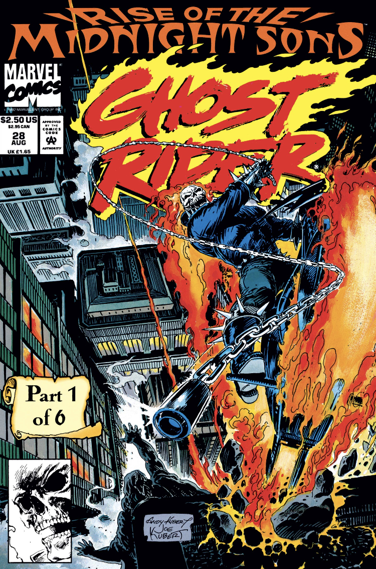 Ghost Rider #28 Cover