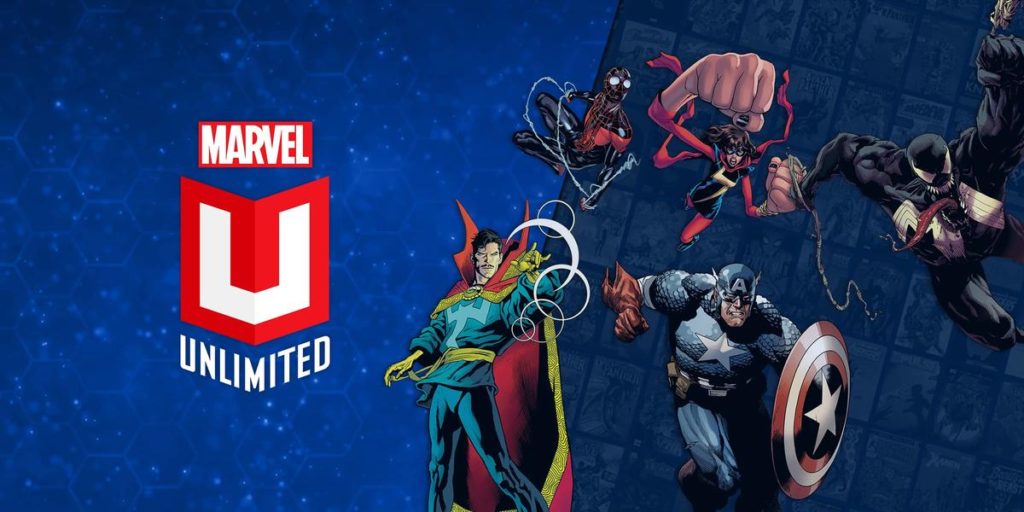Marvel Unlimited Logo and Header