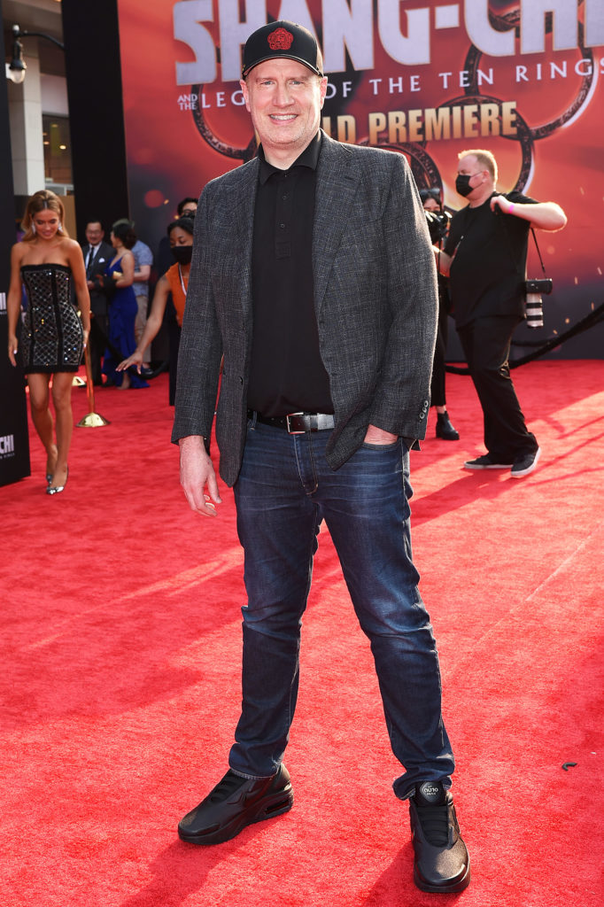 Kevin Feige attends Disney's Premiere of "Shang-Chi and the Legend of the Ten Rings" at El Capitan Theatre