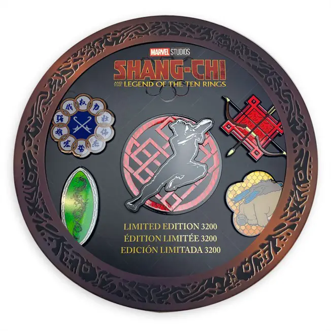 Marvel Studios Shang-Chi and the Legend of the Ten Rings Limited Edition Pins