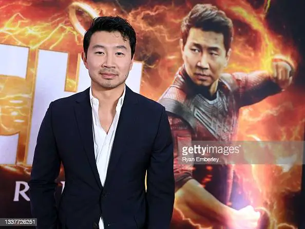 Simu Liu attends the Toronto Premiere of 'Shang-Chi and the Legend of the Ten Rings' at Shangri-La Hotel