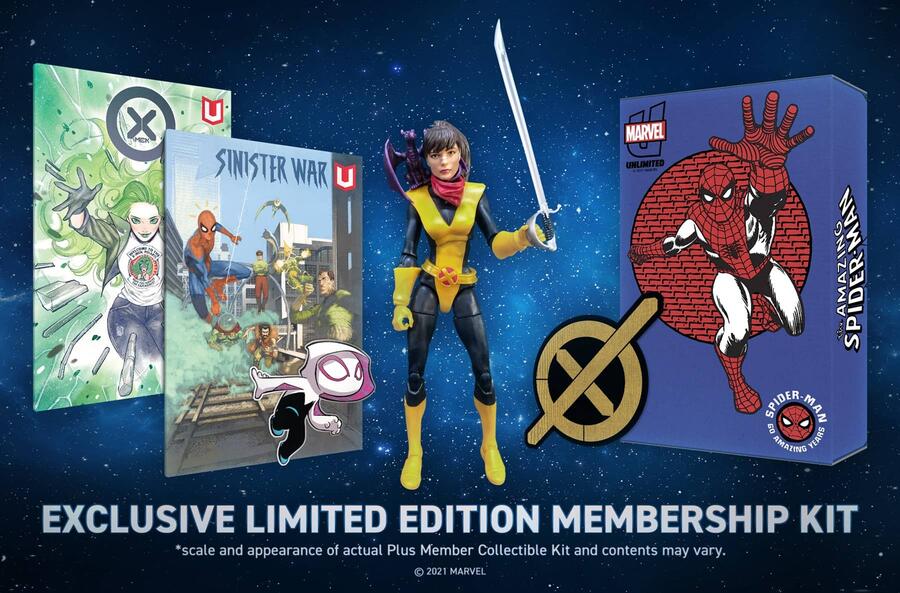 2021 Marvel Unlimited Plus Member Kit