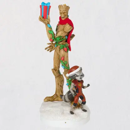 Marvel Guardians of the Galaxy Peekbuster Ornament With Motion-Activated Sound