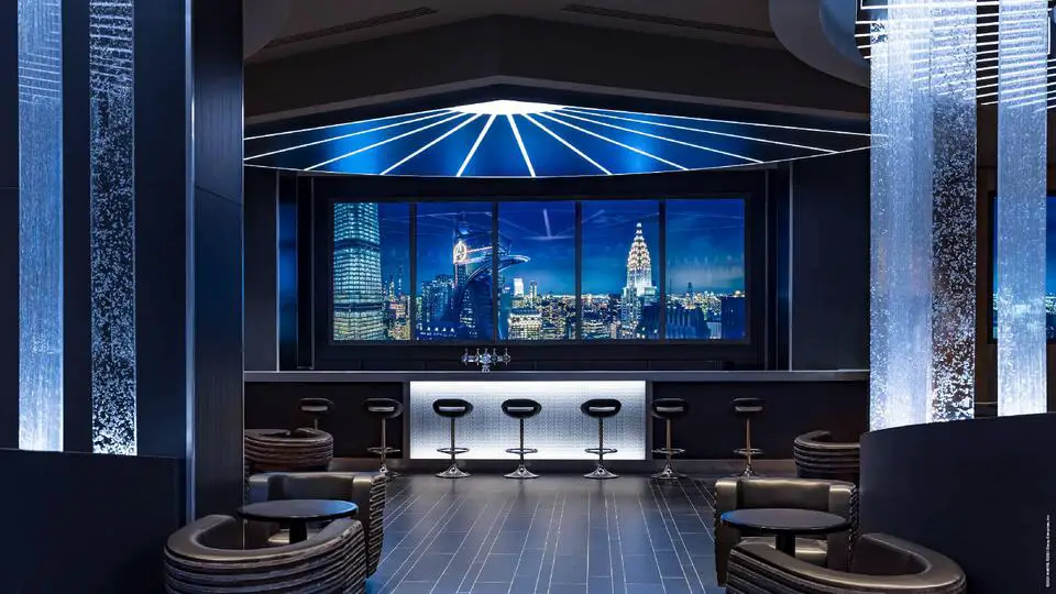 Disney’s Hotel New York – The Art of Marvel — Skyline Bar